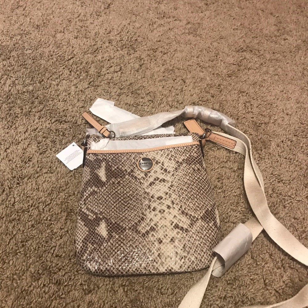 Coach cross body bag